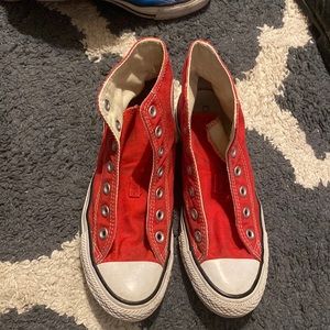 Red converse